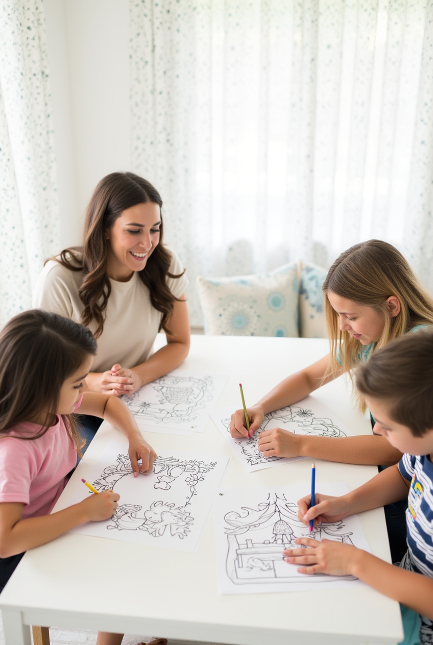 Free Printable Coloring Pages for Kids & Adults