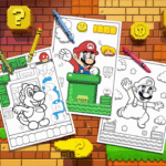 Mario coloring pages