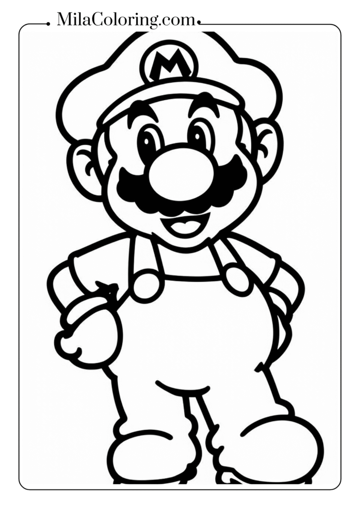 Mario in neutral standing position