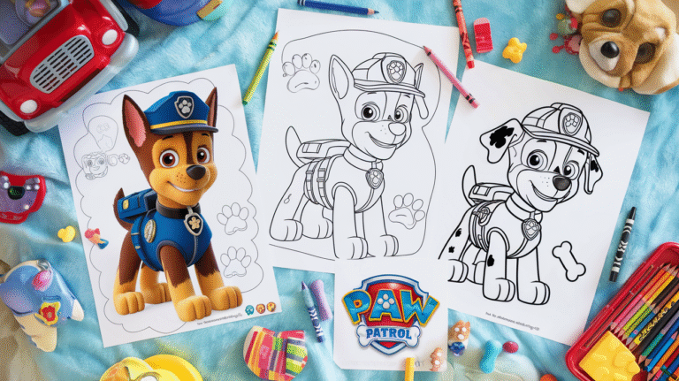 Paw Patrol coloring pages