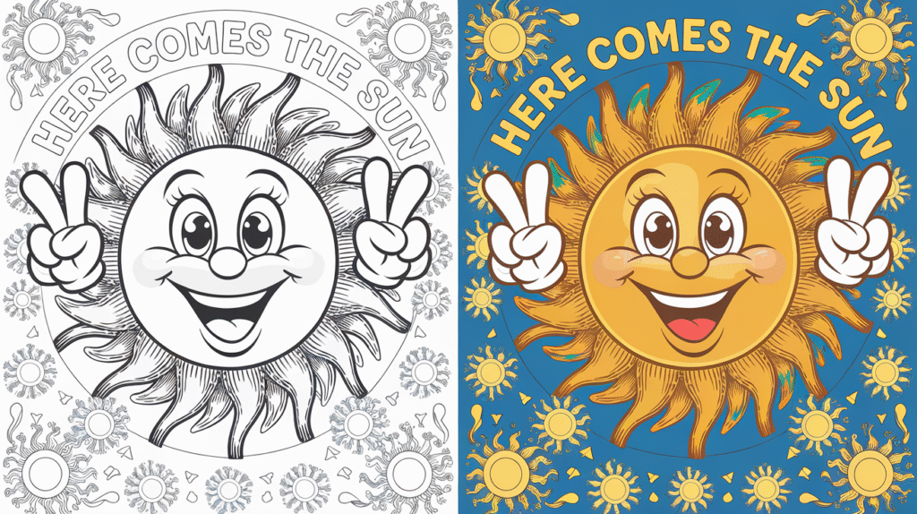 Summer Coloring pages