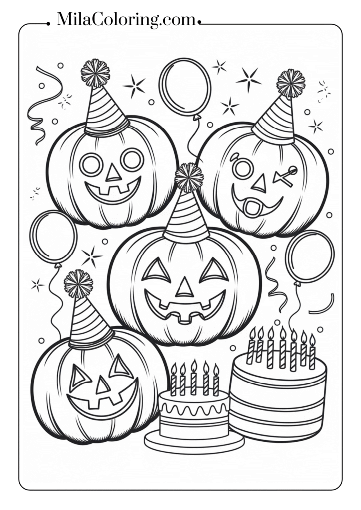 Pumpkin Birthday Party