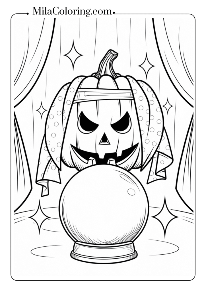 Pumpkin Fortune Teller
