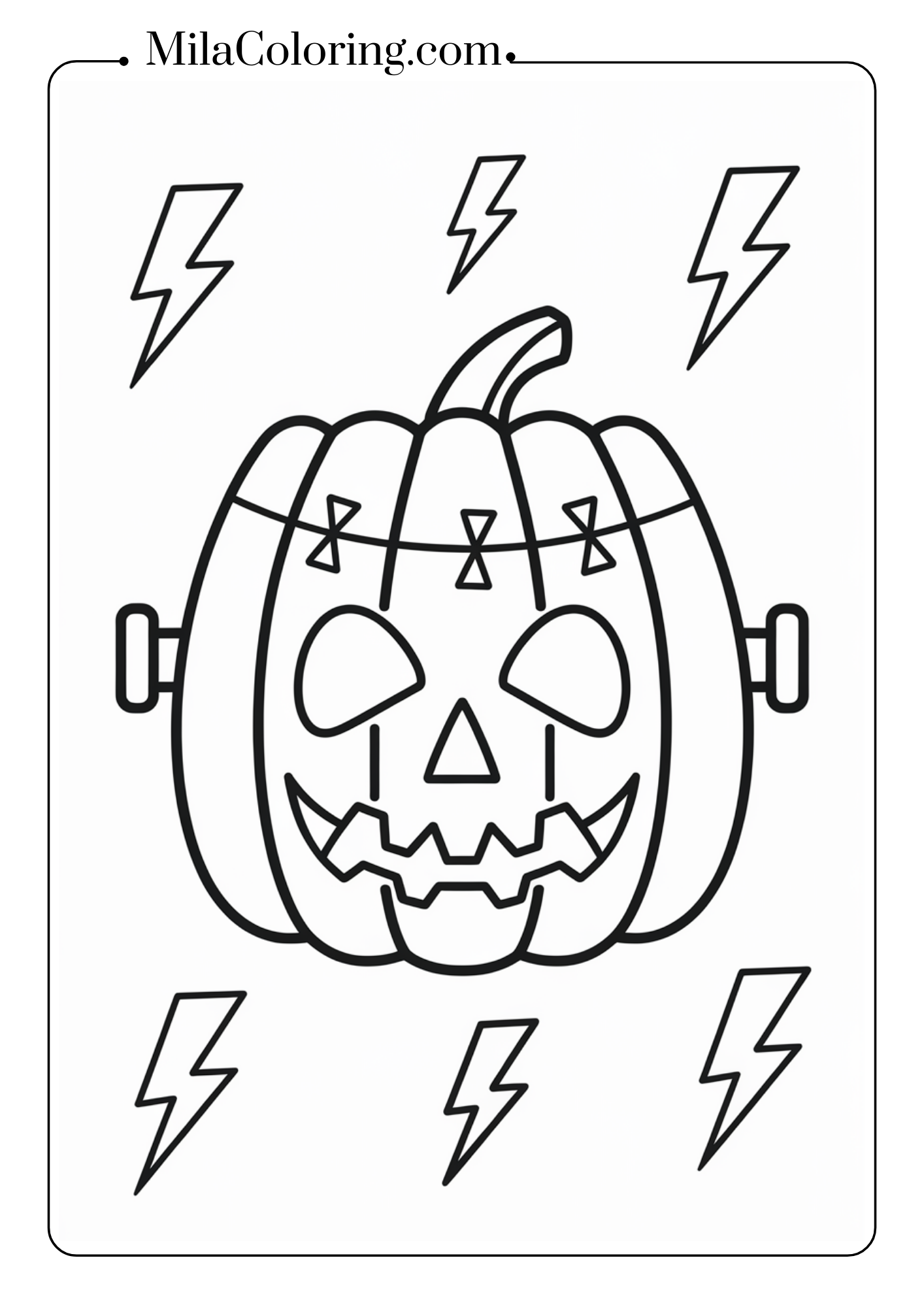 Pumpkin Frankenstein