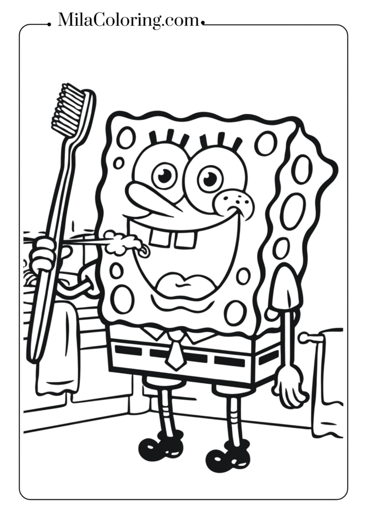 SpongeBob's Morning Routine