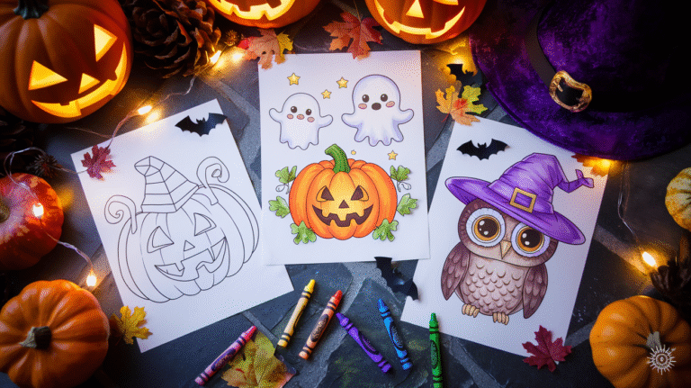 Halloween Coloring Pages
