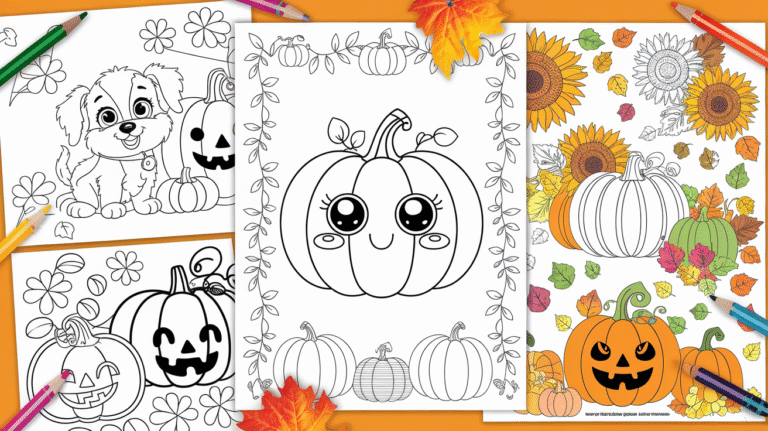 Pumpkin Coloring Pages