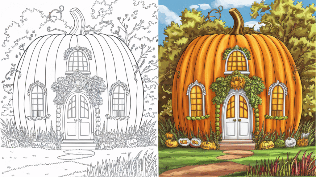 Pumpkin Coloring Pages