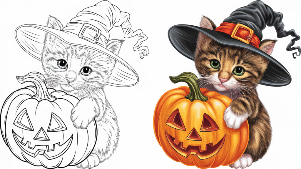 Halloween Coloring Pages